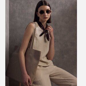 Quince 100% European Linen Tank